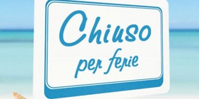 Comunicazione di chiusura estiva degli uffici 